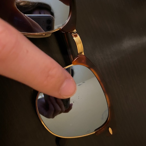 (SOLD) 🔥 Unisex RAY-BAN RB3016 CLUBMASTER mirror lense - Picture 2 of 8